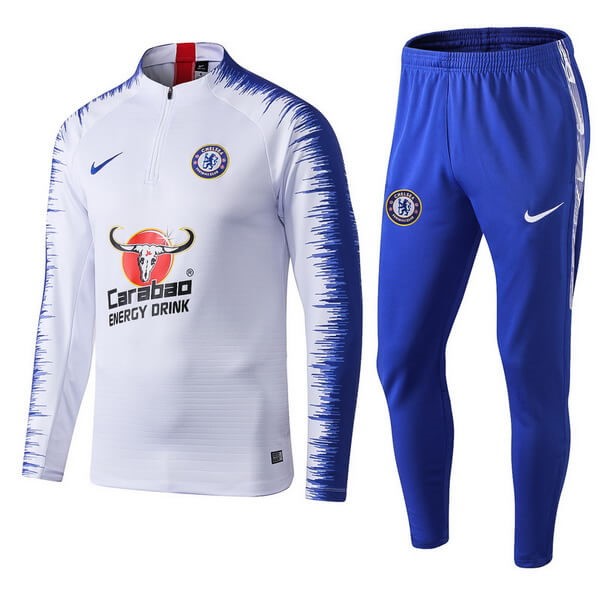 Trainingsanzug Chelsea 2018-19 Blau Weiß Rote